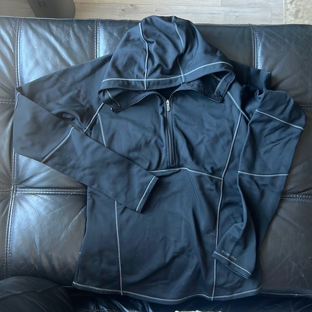 𝅺columbia pull over HOODIE - WOMEN'S